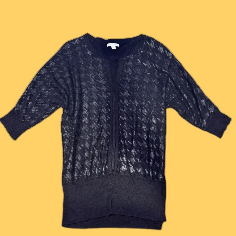 Size Medium Houndstooth New York &‎ Company Blouse